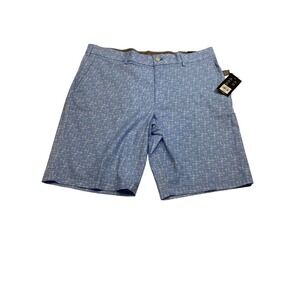 NWT Walter Hagen Perfect 11 Mens Golf Shorts Size 38
Sky Blue/White Performance